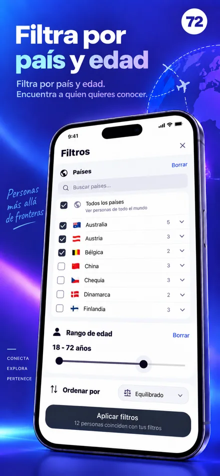 Personaliza el descubrimiento con preferencias de país y edad