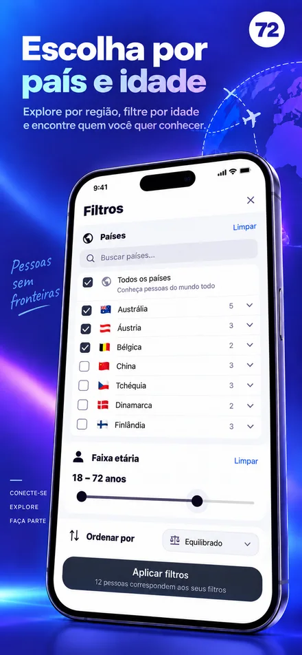 Personalize a descoberta com preferências de país e idade